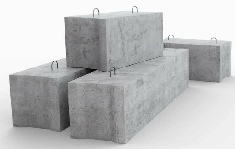 бетонные блоки под фундамент